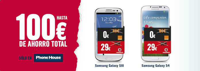Samsung Galaxy S III y S4