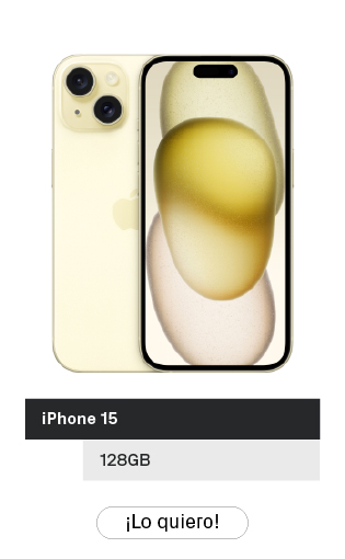 iPhone 15 128GB